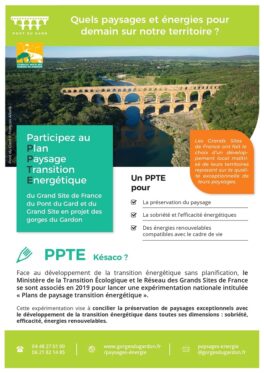 Lancement d'un Plan Paysage et Transition Energétique